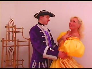 Private and orgasmic ottoman sex act with perverted blond dilettante